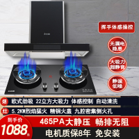 志高H097A+F216A欧式智能自动热清洗吸油烟机灶具烟灶套餐(天然气)