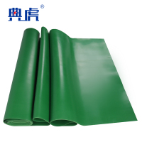 典虎 绝缘橡胶板 绿色3mm*1m*1m 平方米