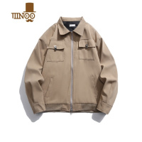 YANXU日系复古外套男装港风宽松休闲百搭感短款工装飞行员夹克
