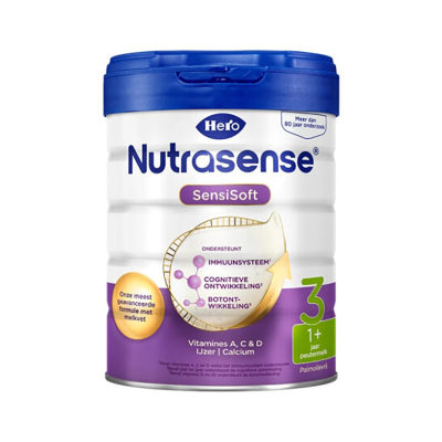 有效期到27年3月-原装进口Hero Baby荷兰白金版天赋力婴幼儿牛奶奶粉3段700g(1-2岁)