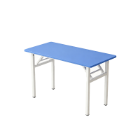 伽隽 家用学习折叠桌 蓝色单层120*40*75cm 张
