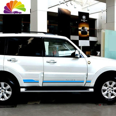 舒适主义三菱帕杰罗v93 v97山猫车身拉花彩条车身贴纸 帕杰罗v73改装