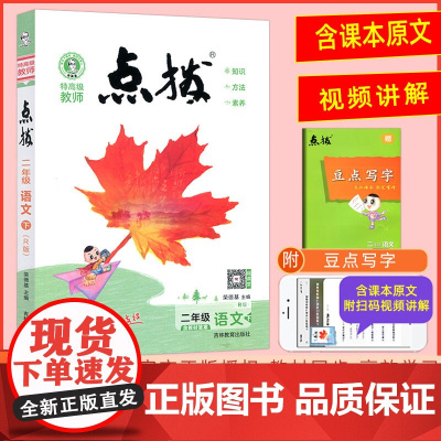 2025春特高级教师点拨二年级语文下册人教版小学2年级同步教材全解全析完全解读小学特高级教师讲解出版