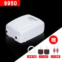 双孔增氧泵交直流两用蓄电池鱼缸氧气泵双口冲氧泵