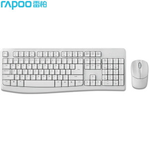 雷柏(Rapoo) X1800Pro 白色 无线键鼠套装