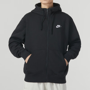 耐克(NIKE)加绒外套男士新款运动服连帽防风衣休闲服保暖夹克BV2646-063 ZP
