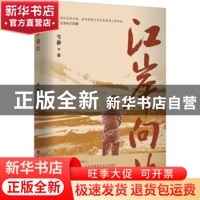 正版 江岸向北 雪静著 中国言实出版社 9787517143420 书籍
