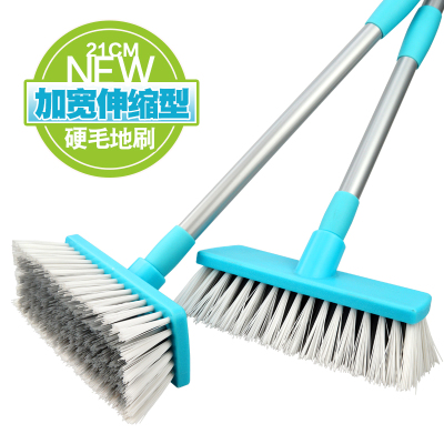 优丽屋H.ulaic长柄硬毛加宽地板刷浴室清洁刷省力厨房地砖刷可通水卫生间洗地刷瓷砖扫水刷