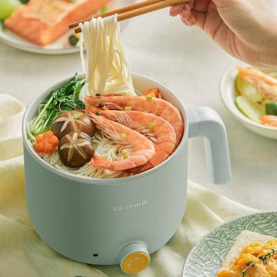 小熊电煮锅 1.2L 电热锅电火锅多功能锅 宿舍学生寝室小锅电锅一体泡面锅 DRG-E12T1