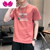 七斓短袖t恤男士ins韩版潮流学生夏季半袖港风情侣装潮牌体恤