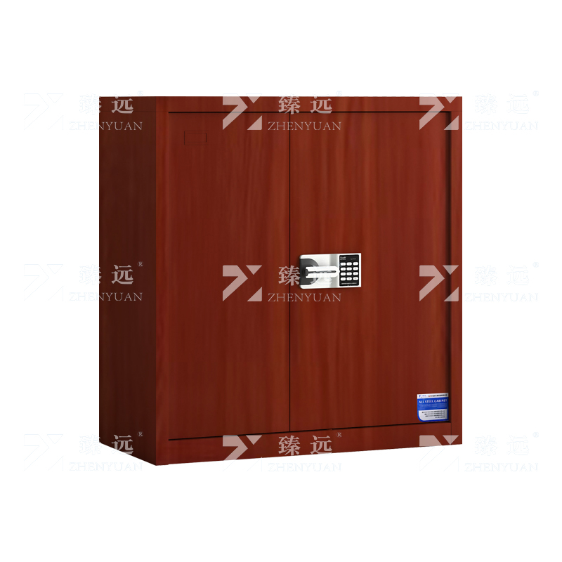 臻远 ZYJJ-80058 保密柜 红木纹单节智能密码锁 长900*宽420*高960 单位:1台