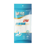 茶花 夹层棉柔抹布(3+1片装) 4片/套