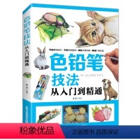 [正版]色铅笔技法 从入门到精通 零基础色铅笔技法 书籍 色铅笔绘画基础知识 经典案例 步骤详解 北京工艺美术出版社