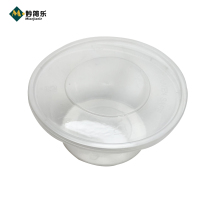 妙简乐 一次性餐盒 450只装450ml带盖圆形 件