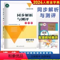 道德与法治 七年级下 [正版]2024配人教版7年级道德与法治下册同步解析与测评学考练人民教育出版社7七年级道德与法治下