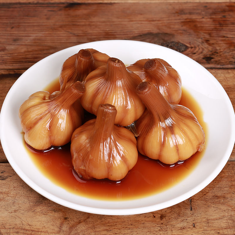 赛卡伊 糖醋蒜新鲜糖蒜蒜瓣酱蒜头腌泡大蒜头下饭菜泡菜甜蒜头咸蒜头