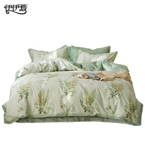 伊伊爱 加密40S铂金柔棉四件套