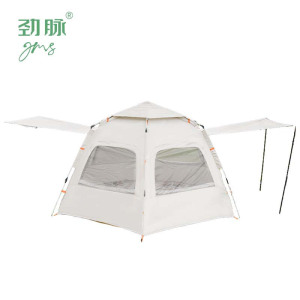 劲脉 全自动六角帐篷 防潮垫-240*280*160CM 顶