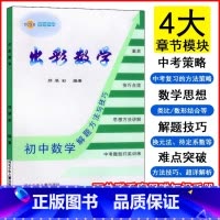 数学 [正版]出彩数学初中数学解题方法与技巧初中点拨7七8八9九年级解题思维全国通用中考总复习题型归类重难点突破知识清单