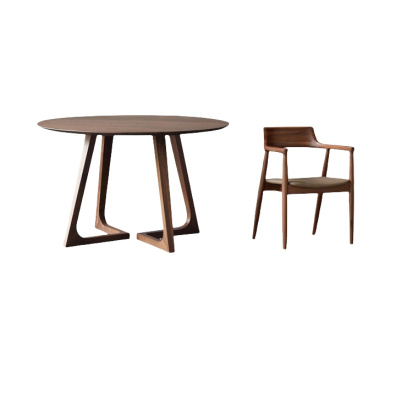 悦兴诚木质餐桌(一桌2椅)70*70*75cm把套