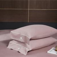 美帮汇简约60支长绒棉四件套全棉全棉床单被套床笠被罩欧式床上用品