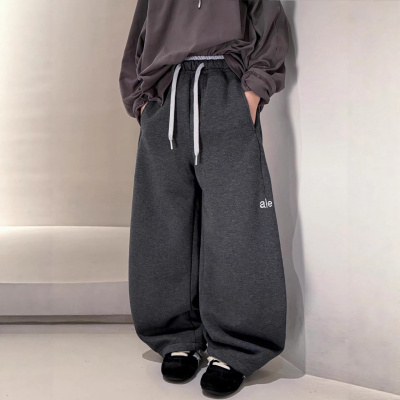 儿童装男童春装裤子2026新款中大童春秋款休闲卫裤春季男孩运动裤