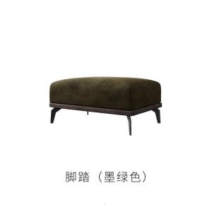 森美人莫里斯/意式轻奢客厅沙发脚踏脚踩凳布艺脚凳单个05Y-2