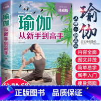 [正版]瑜伽从新手到高手全彩珍藏版 初级入门到精通零基础教程大全图解 瘦身减肥初学者塑身健身瑜伽练习阴瑜伽普拉提教程女