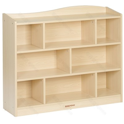 华森葳儿童家具 维也纳实木8格柜L80-枫木纹