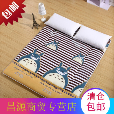 可折叠床垫榻榻米地铺睡垫1.5m床海绵床褥子1.8米学生宿舍单人1.2