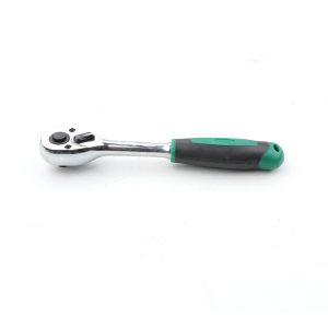长鹿工具 302703 6.3mm系列 6.3mm系列镜面快速脱落棘轮扳手 铬钒合金钢 加厚防滑设计 快速调节 省力耐用