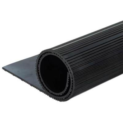 盛京联硕高压绝缘橡胶板防滑地垫宽1米厚6mm[6KV]平方米..