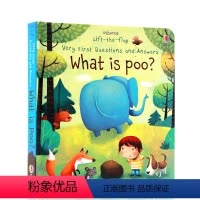 [正版]进口英文原版 What is Poo? 便便是什么?宝宝习惯养成 儿童科普图画书纸板翻翻书 学习到生活常规 孩