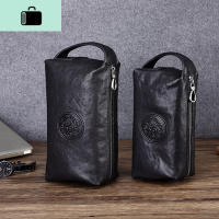 男个性简约手提手拿大容量多功能夹包中国风潮流休闲手抓包NEW LAKE男士手拿包