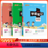 [语文·+数学+英语] 小学通用 [正版]2023pass绿卡图书全彩版 小学学霸笔记语文数学英语 漫画图解速记 小学通
