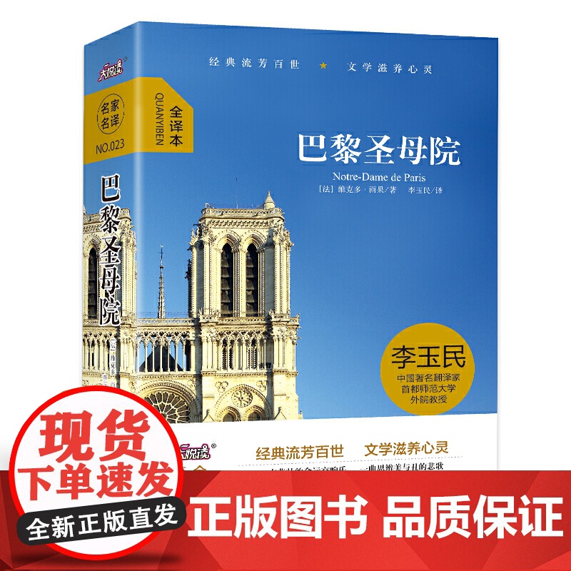 大悦读精装(全译本)名著阅读 巴黎圣母院