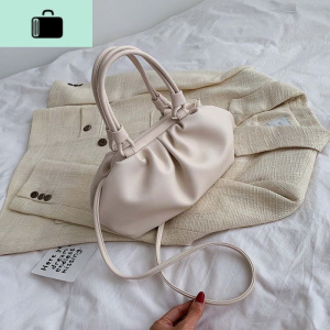 云朵水饺包包女士2020新款潮时尚春夏流行单肩斜跨包韩版百搭insNEW LAKE女斜挎包