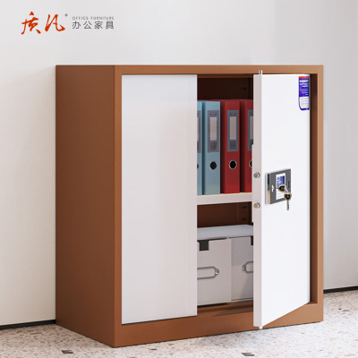 质凡 保密柜电子密码锁单节无抽 ZF-BMG076/960*920*420mm厚度0.8mm