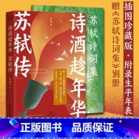 [正版]诗酒趁年华:苏轼传 陈舞雩妙解苏轼生平 插图珍藏版 赠苏轼诗词集 古诗词 人物传记 果麦出品
