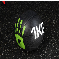 康力强实心橡胶药球Medicine Ball重力球健身球腰腹部训练敏捷运动