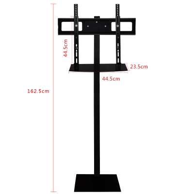 32-65寸液晶电视落地底座可调上下高度/仰俯移动落地隐形支架 升级款32-65寸99A162cm+托盘上下左右可调