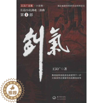 [醉染正版]王汉广文集(小说卷)剑魂(三部曲) 王汉广 作品集文学 长江文艺出版社剑魂(共3册王汉广文集小说卷)