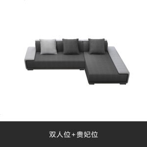 布艺沙发 实木沙发北欧轻奢布沙发大小户型沙发 客厅组合布艺沙发