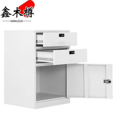 鑫木樽办公柜二斗一门台
