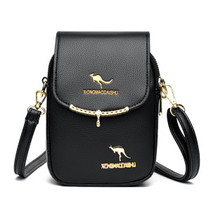 Ceba女包2023新款街头潮流女士手机包单肩斜挎包简约婆婆妈妈包