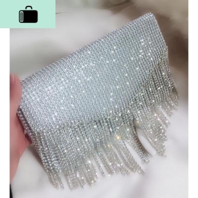 钻流苏个性晚宴手拿包2020新款名媛时尚百搭气质大容量潮手抓包女NEWLAKE女手包