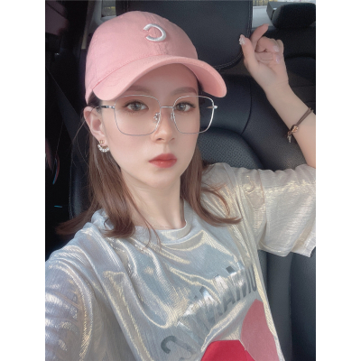 尚境新款近视眼镜超轻时尚复古大框国民全框可配度数方框男女通款