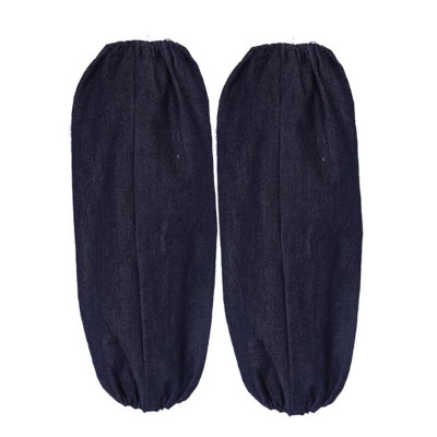 君御 牛仔布套袖(颜色随机-37cm-蓝色)单付装 10付起拍