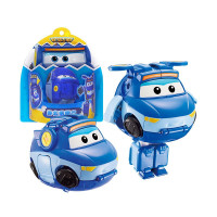 奥迪双钻超级飞侠儿童变形机器人玩具雷克趣变蛋750567