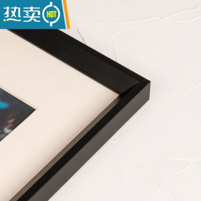 敬平胡桃色大相框挂墙实木画框装裱A3A4纸油画4k8k八开24寸16木质框架 黑色 36寸[60*90厘米]挂墙
